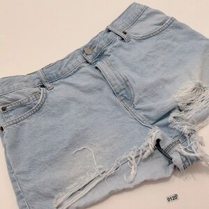 BDG Urban Outfitters Shorts Women’s Size 30 Blue Girlfriend High Rise Ripped